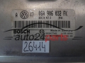 KOMPUTER STEROWNIK SILNIKA VW VOLKSWAGEN POLO 1.4 BOSCH 0261207360, 0 261 207 360, 06A906032FK, 06A 906 032 FK, BENZIN ME7.5 3948, 26SA7745