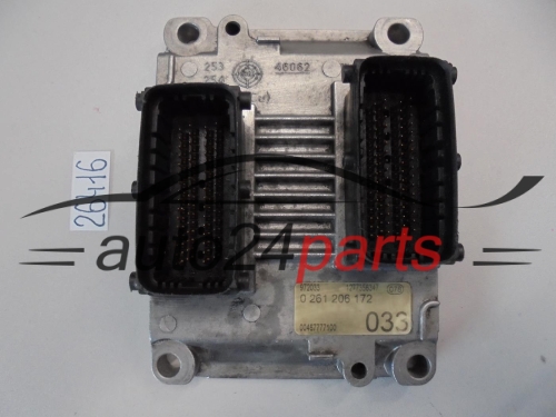 KOMPUTER STEROWNIK SILNIKA LANCIA LYBRA BOSCH 0 261 206 172, 0261206172