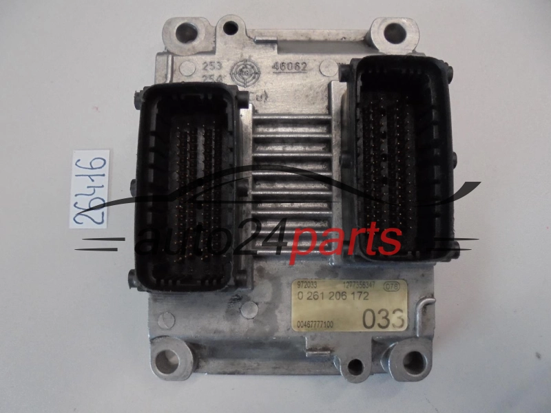 KOMPUTER STEROWNIK SILNIKA LANCIA LYBRA BOSCH 0 261 206 172, 0261206172