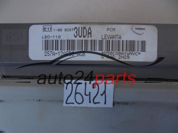 KOMPUTER STEROWNIK SILNIKA FORD MONDEO 2.0 2S7A-12A650-AGB, 2S7A12A650AGB, 3UDA