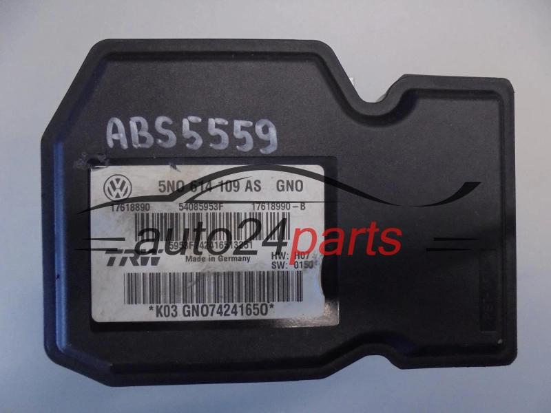 ABS POMPA I STEROWNIK AUDI Q3 TRW 5N0614109AS, 17618890, 54085953F