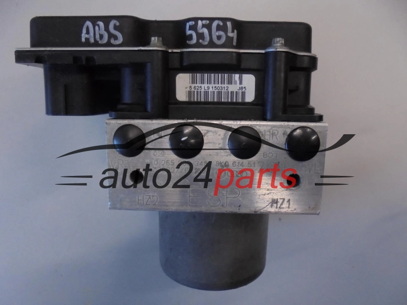ABS POMPA I STEROWNIK AUDI BOSCH 0 265 239 348, 0265239348, 8K0614517GH, 0265952062