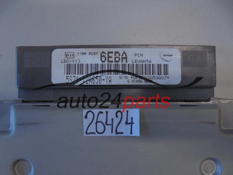 KOMPUTER STEROWNIK SILNIKA FORD MONDEO 1.8 5S71-12A650-YA, 5S7112A650YA, 6EBA