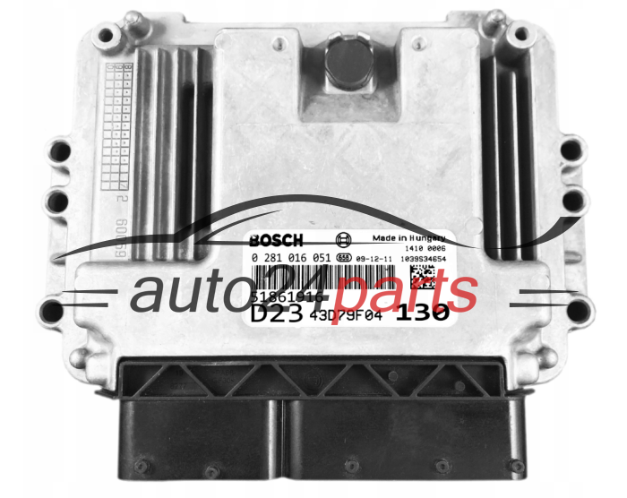 KOMPUTER STEROWNIK SILNIKA FIAT DUCATO 0281016051 51861916