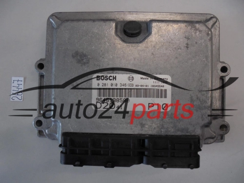 KOMPUTER STEROWNIK SILNIKA CITROEN JUMPER PEUGEOT BOXER 2.0 HDI BOSCH 0 281 010 346, 0281010346, 9646138580