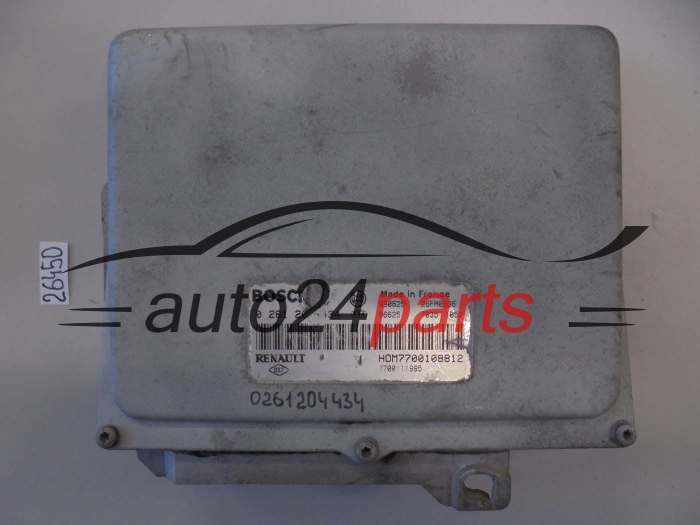 KOMPUTER STEROWNIK SILNIKA RENAULT ESPACE BOSCH 0 261 204 434, 0261204434, HOM 7700108812, 7700111995
