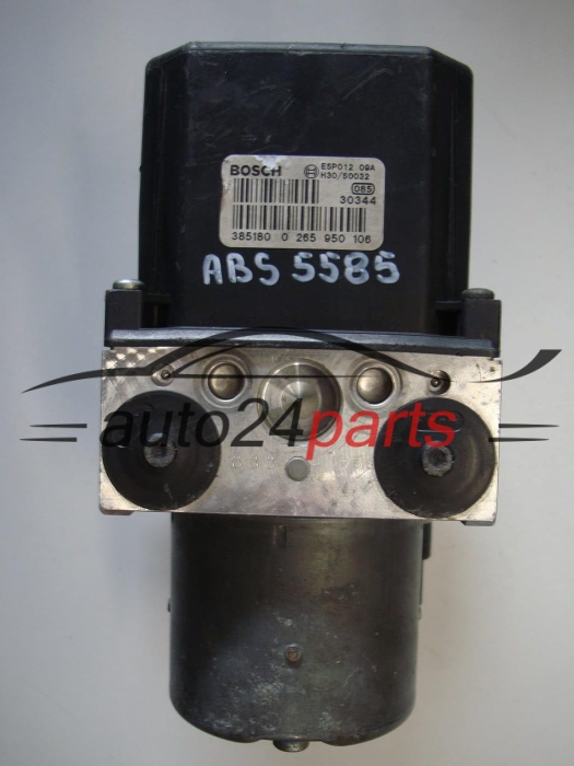Pompe ABS et calculateur AUDI 0265225239 8E0614517Q 0265950106