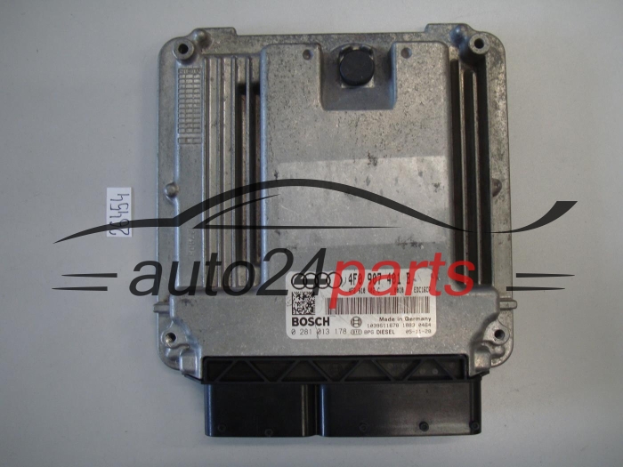 Centralita de motor Audi 0281013178 4F0907401B
