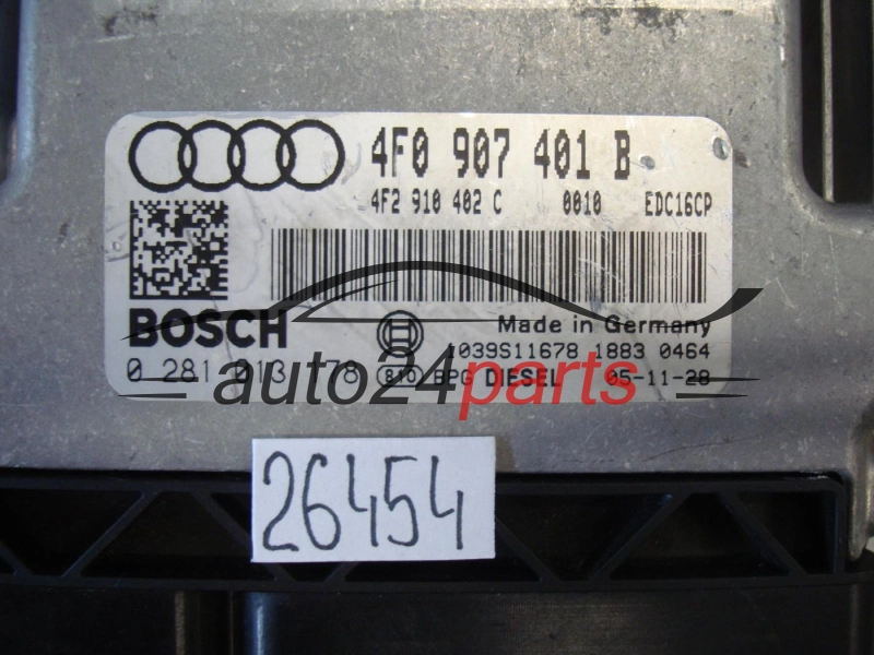 Komputer sterownik silnika Audi 0281013178 4F0907401B