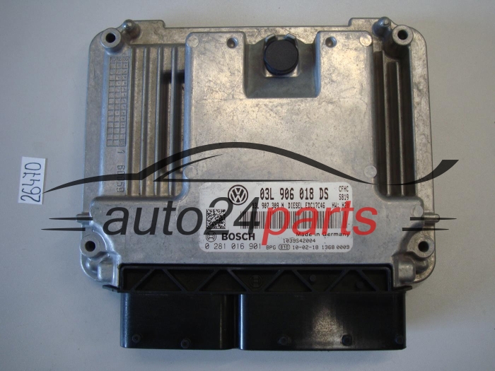 Motorsteuergerät Audi 0281016901 03L906018DS EDC17C46