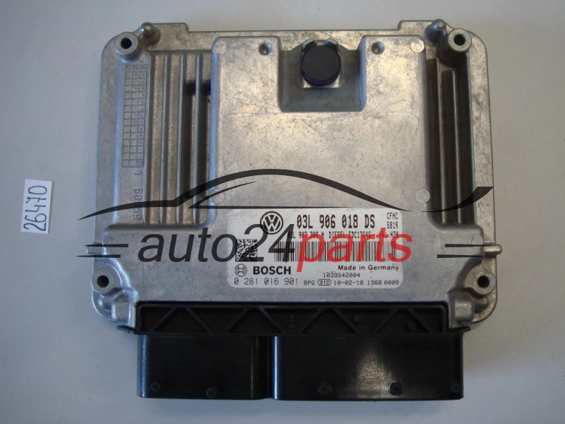 Komputer sterownik silnika Audi 0281016901 03L906018DS EDC17C46