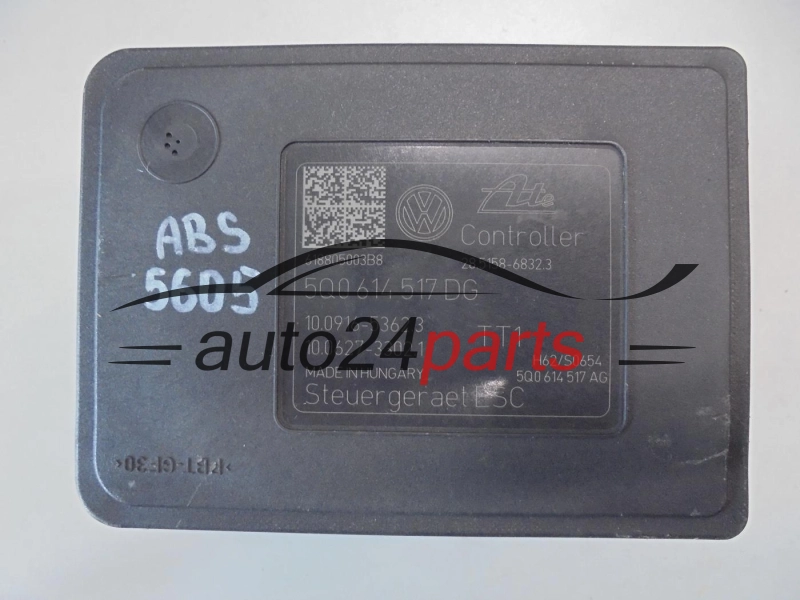 POMPA ABS I STEROWNIK VOLKSWAGEN 5Q0614517DG 10.0916-5362.3 10091653623