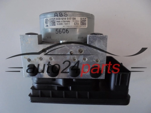 ABS POMPA I STEROWNIK VOLKSWAGEN SKODA 5Q0614517DA 10.0220-1243.4 10022012434 28.5158-7651.3 28515876513