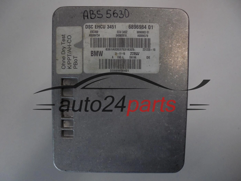 POMPA ABS I POMPA BMW 3451 6896984 01 3451689698401