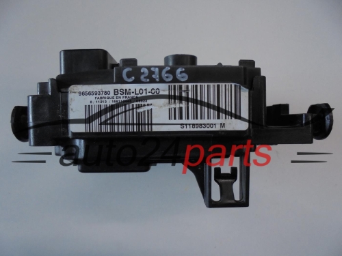 CENTRALKA MODUL STEROWNIK KOMFORTU PEUGEOT 407 SIEMENS S118983001M, 9656593780, BSM-L01-00