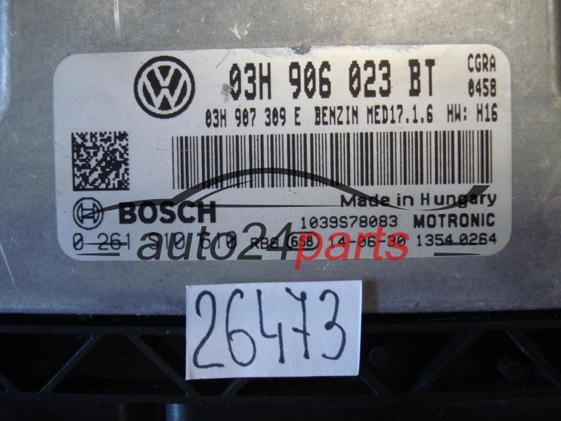 VOLKSWAGEN 0261S10610 03H906023BT MED17.1.6
