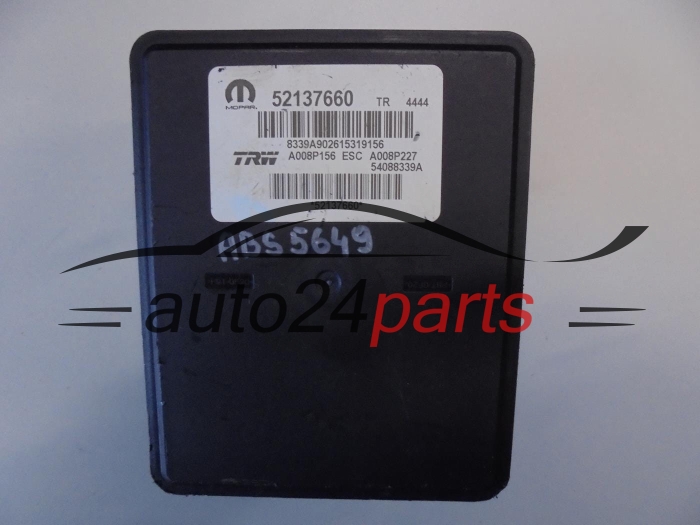 POMPA ABS I STEROWNIK FIAT 52137660
