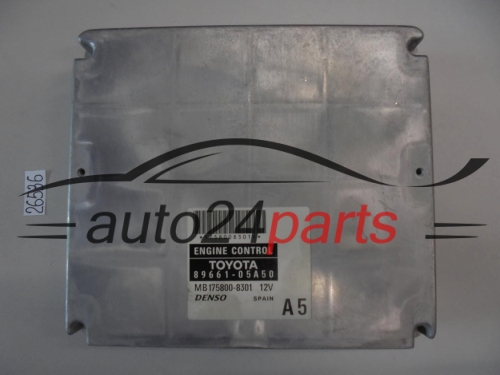 KOMPUTER STEROWNIK SILNIKA TOYOTA AVENSIS 89661-05A50, 8966105A50, MB175800-8301, MB1758008301
