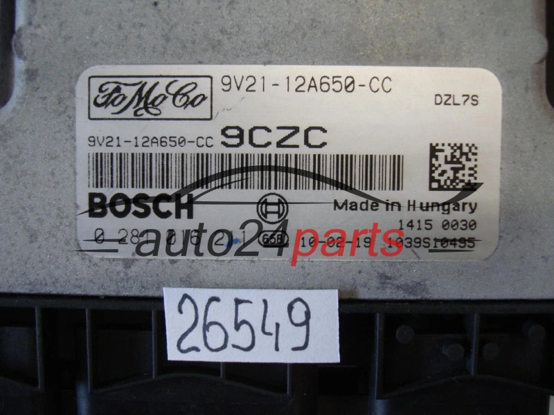 KOMPUTER STEROWNIK SILNIKA FORD 0281016211 9V21-12A650-CC 9V2112A650CC