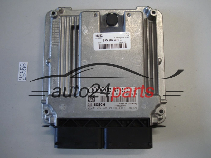 KOMPUTER STEROWNIK SILNIKA AUDI Q5 0281019324 8K5907401G EDC17CP44