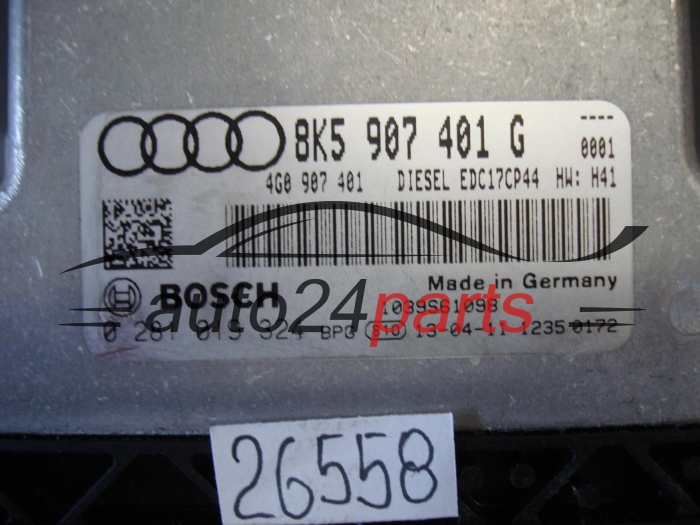 KOMPUTER STEROWNIK SILNIKA AUDI Q5 0281019324 8K5907401G EDC17CP44