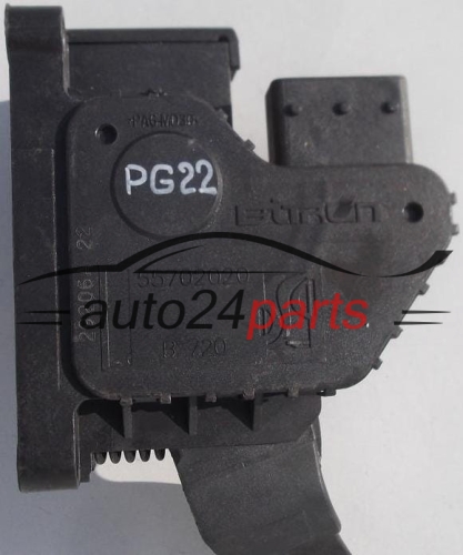 POTENTIOMETRE DE PEDALE DE GAZ D'ACCELERATEUR OPEL FIAT 55702020 