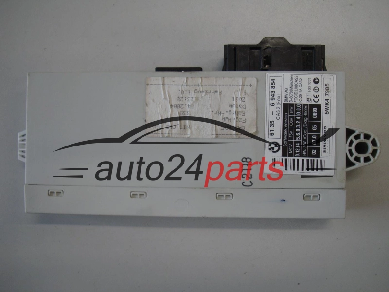 CENTRALKA MODUL CAS BMW 61.356943854 61356943854 5WK47905