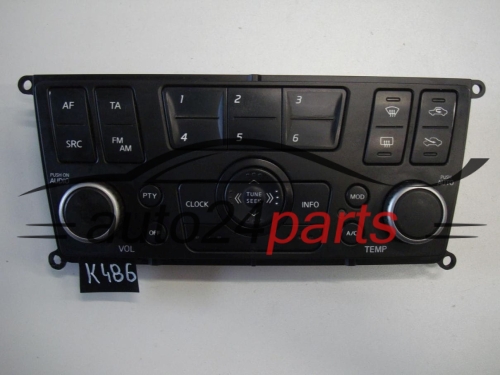PANEL KLIMATYZACJI RADIA NISSAN 20910511H 28395 BN800 28395BN800