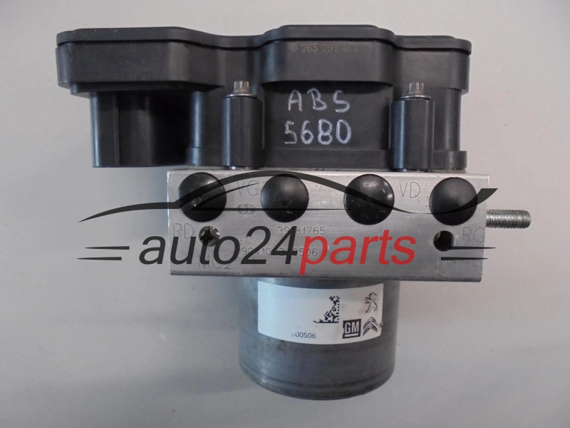 POMPA ABS I STEROWNIK CITROEN PEUGEOT 0265291454 39181765 0265956240