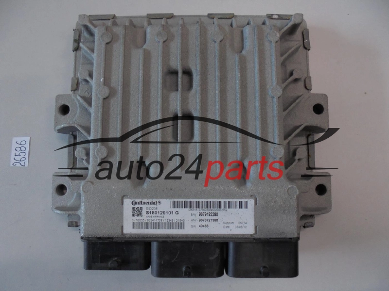 Sterownik silnika 2.2 HDI Continental S180129101G 9679182280 – Citroen Peugeot Fiat – Odnowiony Plug & Play