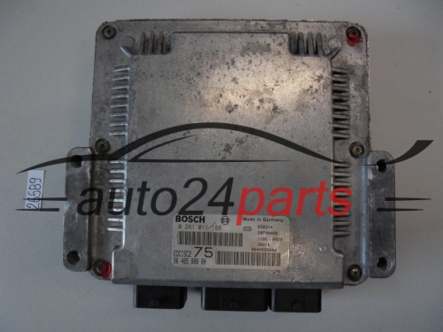 KOMPUTER STEROWNIK SILNIKA PEUGEOT 206 2.0 HDI BOSCH 0281011188 9648588880 9640938680 EDC15C2 75