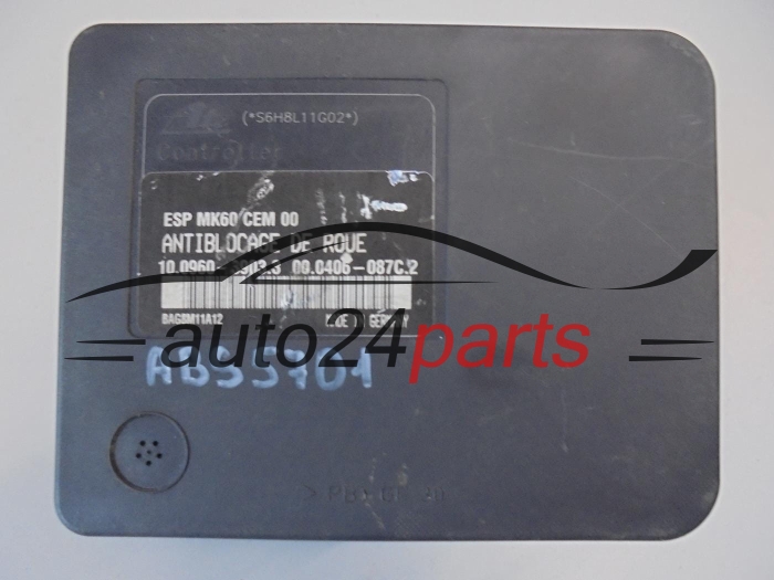 Pompa abs i sterownik CITROEN PEUGEOT 9665370880 10020603594 10096039033
