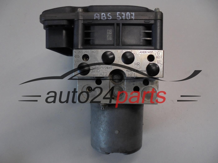 Bomba ABS y centralita AUDI 0265250382 4H0614517C 4H0907379C 0265960378
