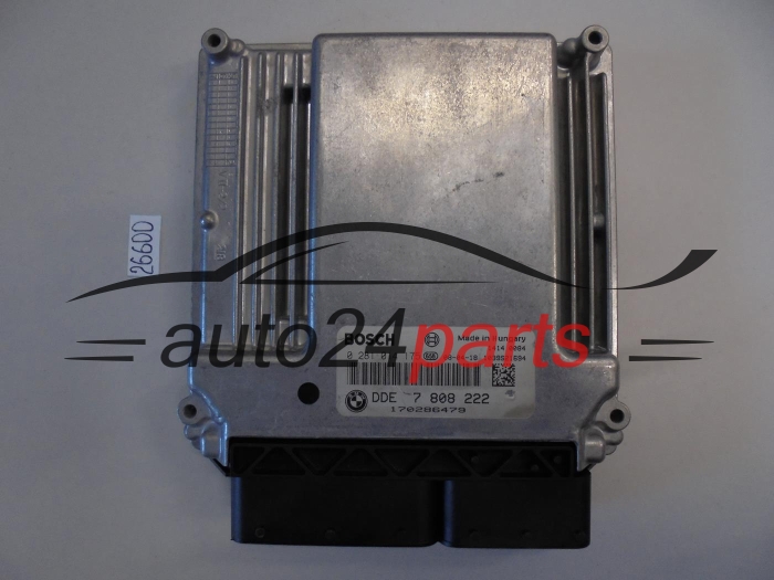 KOMPUTER STEROWNIK SILNIKA BMW X3 3.0 D BOSCH 0 281 014 175, 0281014175, DDE 7 808 222, DDE7808222, 7808222