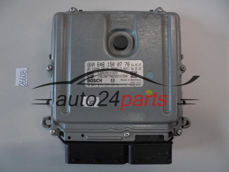 KOMPUTER STEROWNIK SILNIKA MERCEDES BENZ 0281013785 A6461500778