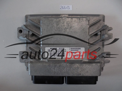 KOMPUTER STEROWNIK SILNIKA RENAULT CLIO 1.2 EMS3132 SIEMENS S110140201A, S110140201 A, 8200326395, 8200326387