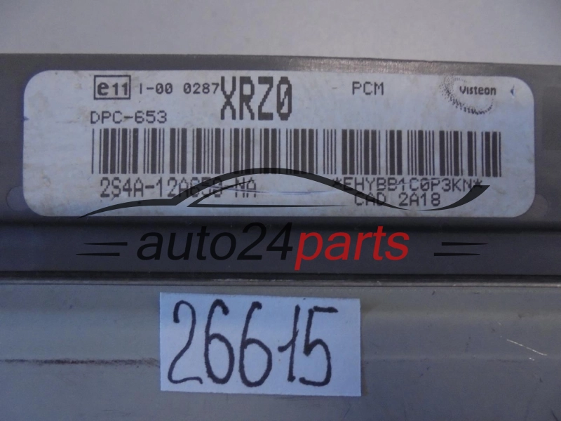 KOMPUTER STEROWNIK SILNIKA FORD FOCUS 1.8 TDCI VISTEON 2S4A-12A650-NA, 2S4A12A650NA, XRZO, DPC-653