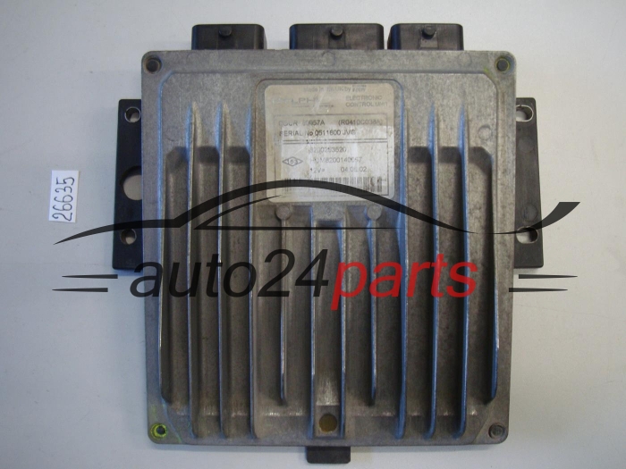 KOMPUTER STEROWNIK SILNIKA RENAULT KANGOO 1.5 DCI 8200253520, R0410C038A, HOM8200140057
