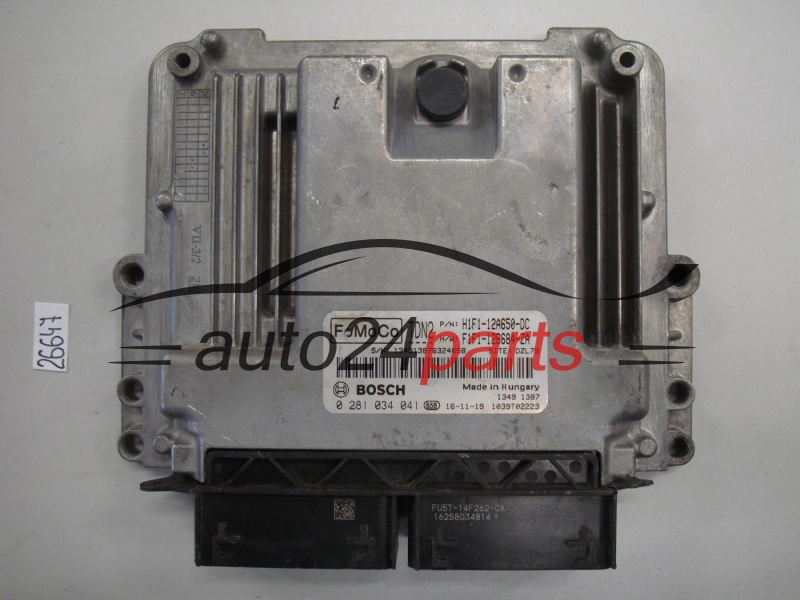 KOMPUTER STEROWNIK SILNIKA FORD 0281034041 H1F1-12A650-DC H1F112A650DC