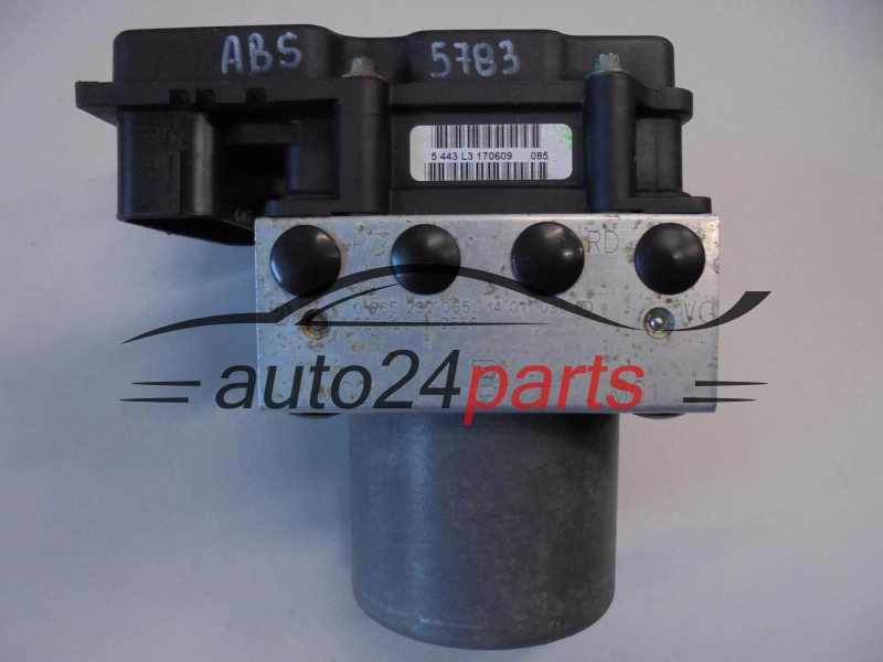 ABS POMPA I STEROWNIK CITROEN JUMPY FIAT SCUDO PEUGEOT EXPERT BOSCH 0 265 232 065, 0265232065, 14 011 098 80, 1401109880, 0 265 800 696, 0265800696
