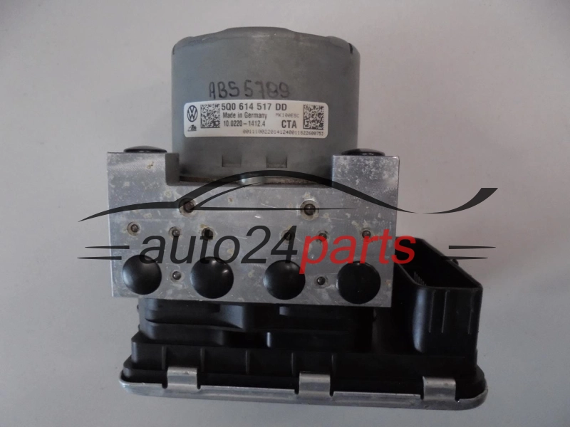 POMPA ABS I STEROWNIK AUDI VOLKSWAGEN SKODA 5Q0614517DD 10.0220-1412.4 10022014124