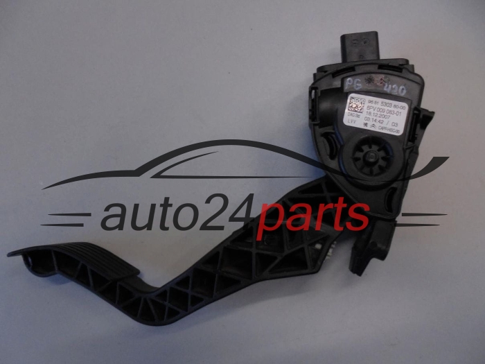 POTENCJOMETR PEDAL GAZU PEUGEOT 307 9681530380-00, 6PV 009 083-01, 6PV00908301