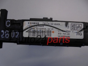 CENTRALKA MODUL STEROWNIK KOMFORTU CITROEN PEUGEOT SIEMENS S118085300F, 9646775080, BSI F01-00 HG