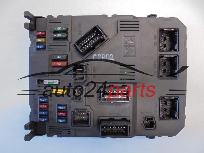 CENTRALKA MODUL STEROWNIK KOMFORTU CITROEN PEUGEOT SIEMENS S118085300F, 9646775080, BSI F01-00 HG