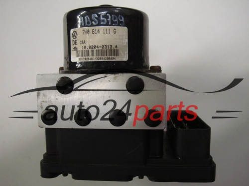 ABS POMPA I STEROWNIK VOLKSWAGEN TRANSPORTER 7H0614111G, 10.0204-0313.4, 10020403134, 7H0907379G, 5WK84007