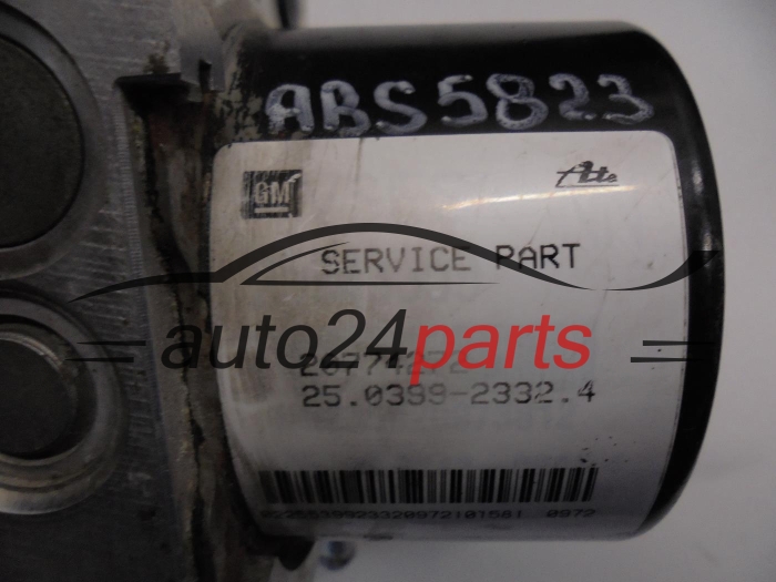 ABS POMPA OPEL CHEVROLET 20774272 25.0399-2332.4 25039923324 28.5260-7200.3 28526072003