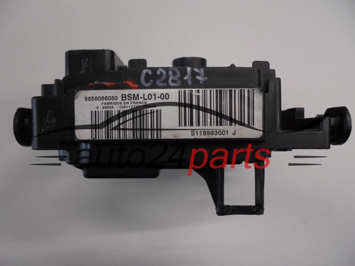 CENTRALKA MODUL STEROWNIK KOMFORTU PEUGEOT 307 SIEMENS S118983001J, 9656086080 BSM-L01-00