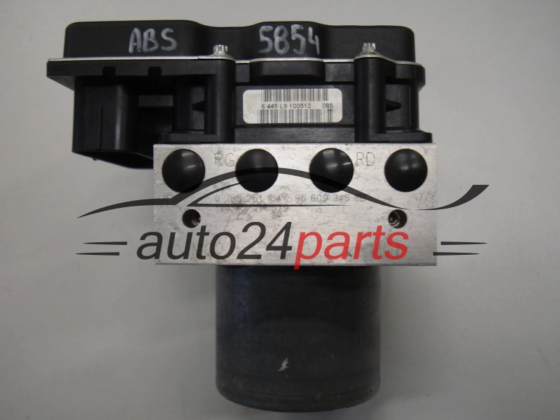ABS POMPA I STEROWNIK CITROEN BOSCH 0 265 251 154, 0265251154, 9660934580, 0265951829
