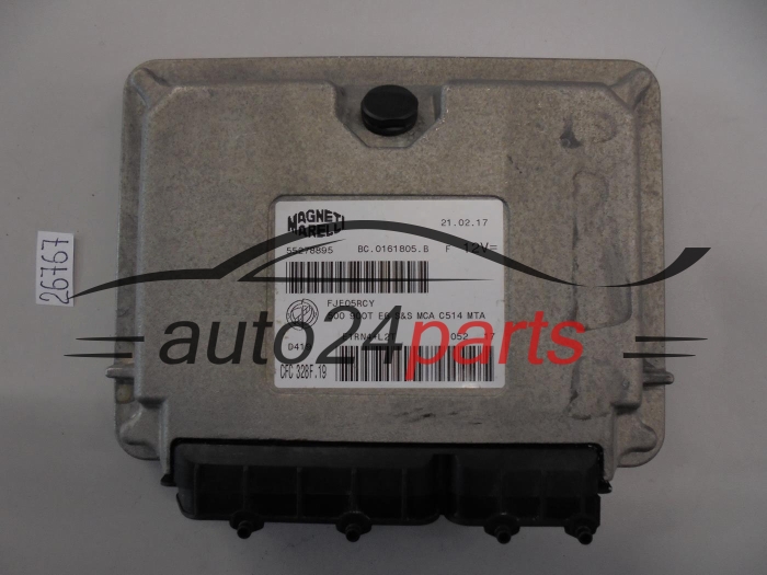 STEROWNIK SKRZYNI AUTOMATYCZNEJ FIAT 500 MAGNETI MARELLI CFC 328F.19, CFC328F19, 55278895