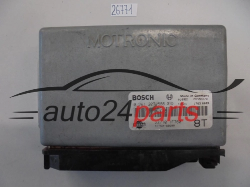 KOMPUTER STEROWNIK SILNIKA NISSAN MICRA 1.4 BOSCH 0 261 207 586, 0261207586, 23710 1F760, 237101F760 8T